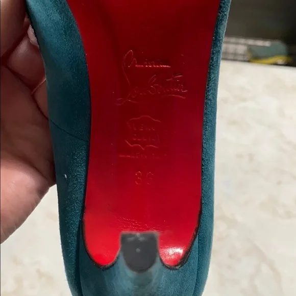 Christian Louboutin Steva Suede Tassel Pumps